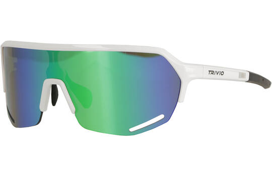 Trivio - Glasses Hyperion White Revo Green with Extra Transparent Lens