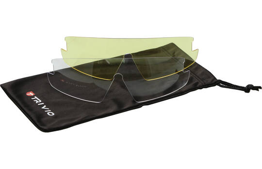 Trivio - Glasses Hadley White / Black With 2 Extra Lenses 1