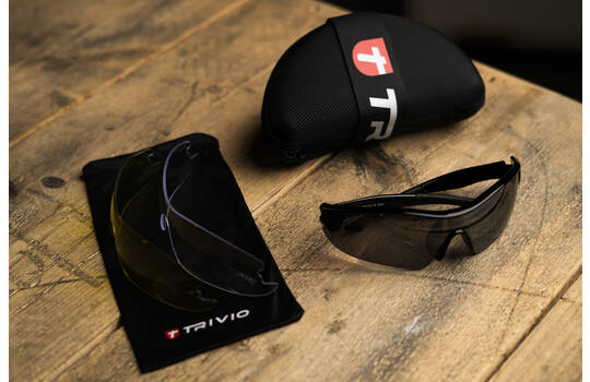 Trivio - Glasses Vento Nova Black Lens Black / Mirror 4