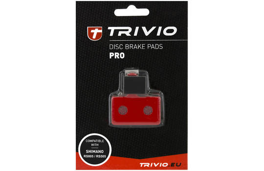TRIVIO - Remblokjes Fiets Disc Brake Pads compatible met SHIMANO RS505 / RS805 - ORGANIC 1