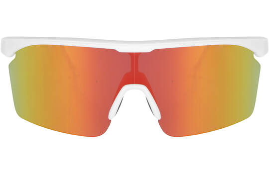 Trivio - Glasses Noa White Revo Red with Extra Transparent Lens 2