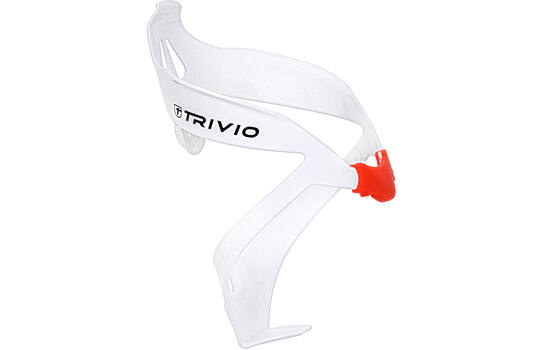 Trivio Bottlecage Alloy Light White / Red