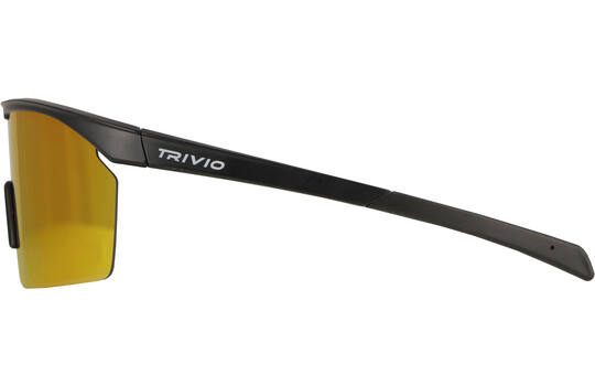 Trivio - Fietsbril Noa Zwart Revo Rood met Extra Transparante Lens 1