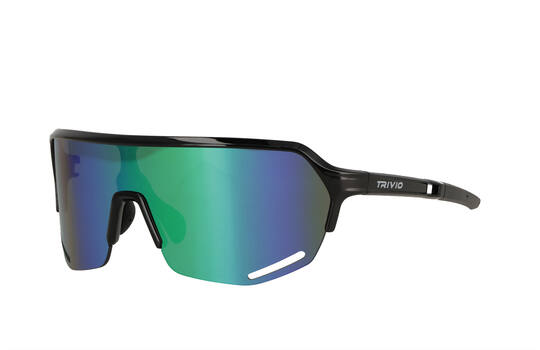 Trivio - Glasses Hyperion Black Revo Green with Extra Transparent Lens