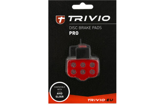 TRIVIO - Remblokjes Fiets Disc Brake Pads compatible met AVID ELIXIR- ORGANIC 1