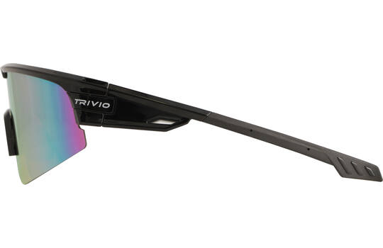 Trivio - Fietsbril Octo Zwart Revo Roze + Adapterstuk voor Glazen op Sterkte 1